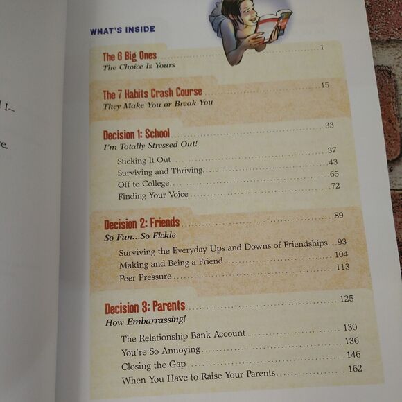 Sean Covey - 6 Most Important Decisions You'll Ever Make : Guide for Teens -‎ PB - Picture 3 of 11